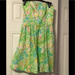 Lilly Pulitzer Strapless Dress